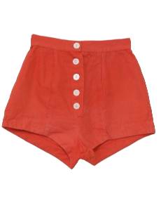 1950's Womens Fab Fifties Short Shorts