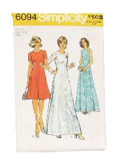 1970's Womens Pattern