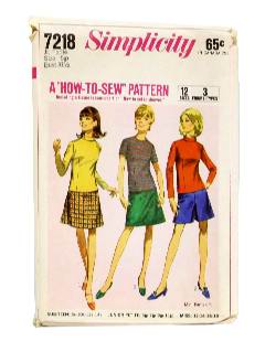 1960's Womens Pattern