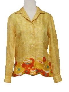 1960's Womens Mod Shirt