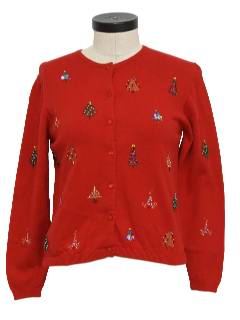 1980's Womens Ugly Christmas Sweater