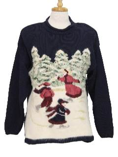 1980's Womens Ugly Christmas Sweater