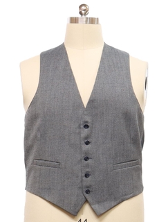 1970's Mens Suit Vest