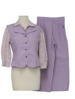 1960's Womens Pant Suit