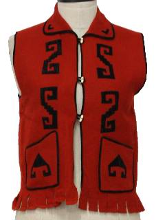 1970's Womens Hippie Vest