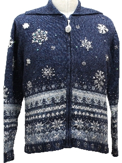 1980's Unisex Minimalist Ugly Christmas Sweater