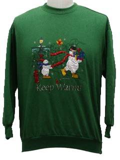 1980's Unisex Ugly Christmas Sweatshirt