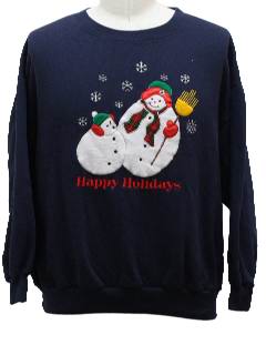 1980's Unisex Ugly Christmas Sweatshirt