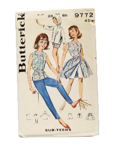 1960's Womens Sewing Pattern