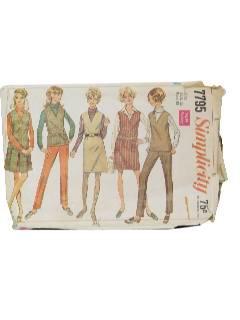 1960's Womens Sewing Pattern