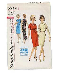 1960's Womens Sewing Pattern