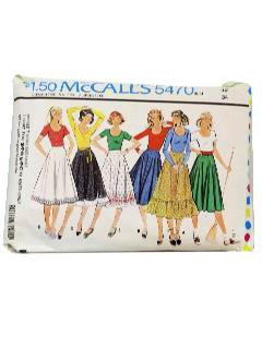1970's Womens Pattern