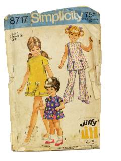 1970's Womens/Childs Pattern