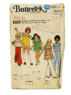 1970's Womens/Childs Pattern