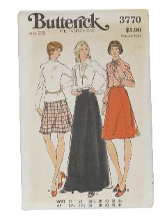 1970's Womens Pattern