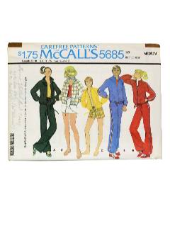 1970's Unisex Pattern