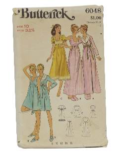 1970's Womens Pattern