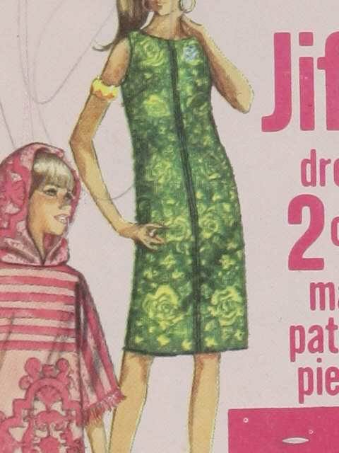 新品入荷 Pattern Simplicity No. 60s Pattern: Sewing Vintage 60's 6885 裁縫材料