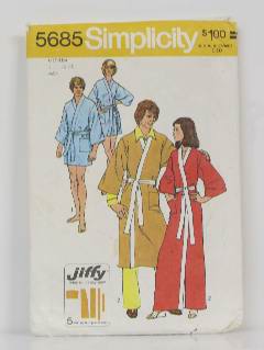 1970's Unisex Pattern