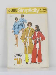 1970's Unisex Pattern