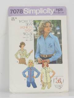 1970's Womens Pattern