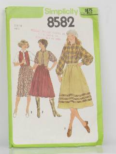 1970's Womens Pattern