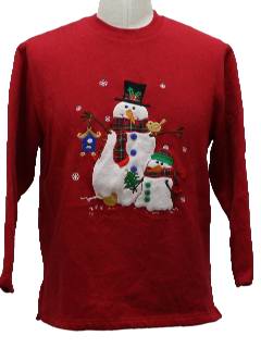 1980's Unisex Ugly Christmas Sweatshirt