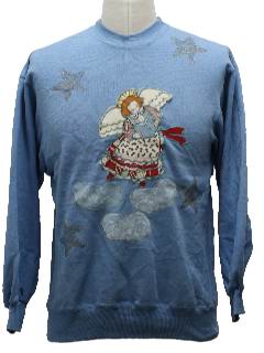 1980's Womens Ugly Christmas Sweatshirt