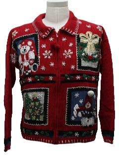 1980's Womens Ugly Christmas Sweater