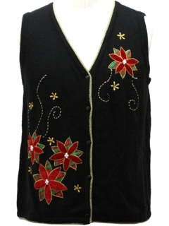 1980's Unisex Ugly Christmas Sweater Vest