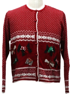 1980's Womens Ugly Christmas Sweater