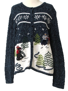 1980's Womens Ugly Christmas Sweater