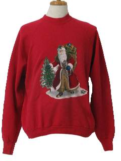 1980's Unisex Ugly Christmas Sweatshirt