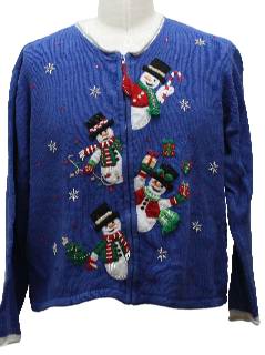 1980's Womens Ugly Christmas Sweater