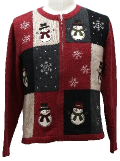 1980's Womens Ugly Christmas Sweater