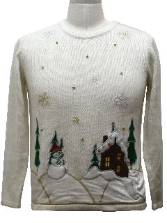 1980's Womens Ugly Christmas Sweater