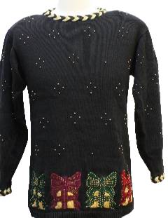 1980's Womens Ugly Christmas Sweater