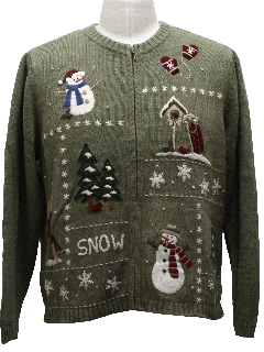 1980's Womens Ugly Christmas Sweater