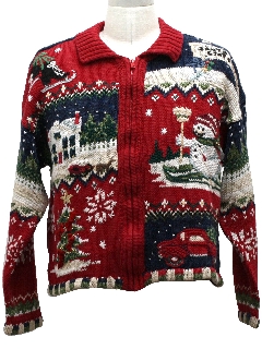 1980's Womens Ugly Christmas Sweater