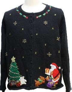 1980's Womens Ugly Christmas Sweater