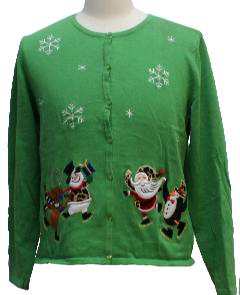 1980's Womens Ugly Christmas Sweater