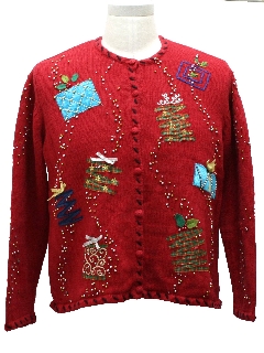 1980's Womens Ugly Christmas Sweater