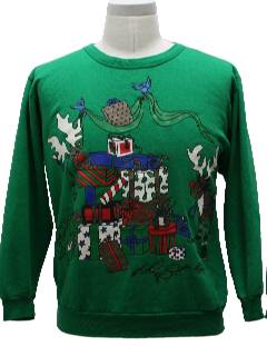 1980's Unisex Ugly Christmas Sweatshirt