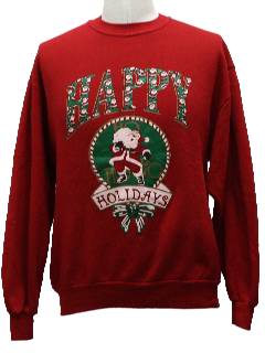 1980's Unisex Ugly Christmas Sweatshirt