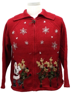 1980's Womens Ugly Christmas Sweater