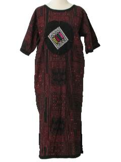 1980's Womens Hippie Dress