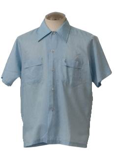 1960's Mens Mod Sport Shirt