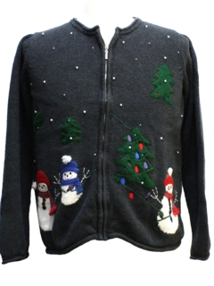 1980's Womens Ugly Christmas Sweater 