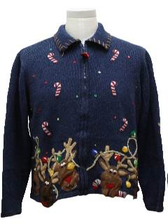 1980's Womens Ugly Christmas Sweater