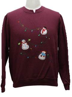 1980's Unisex Ugly Christmas Sweatshirt